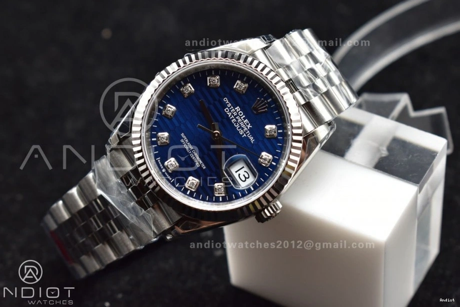 Diamond Steel 904L Jubilee VS3235 Blue Dial 126234 Bracelet Edition 1:1 Best 36 On DateJust SS VSF 1129